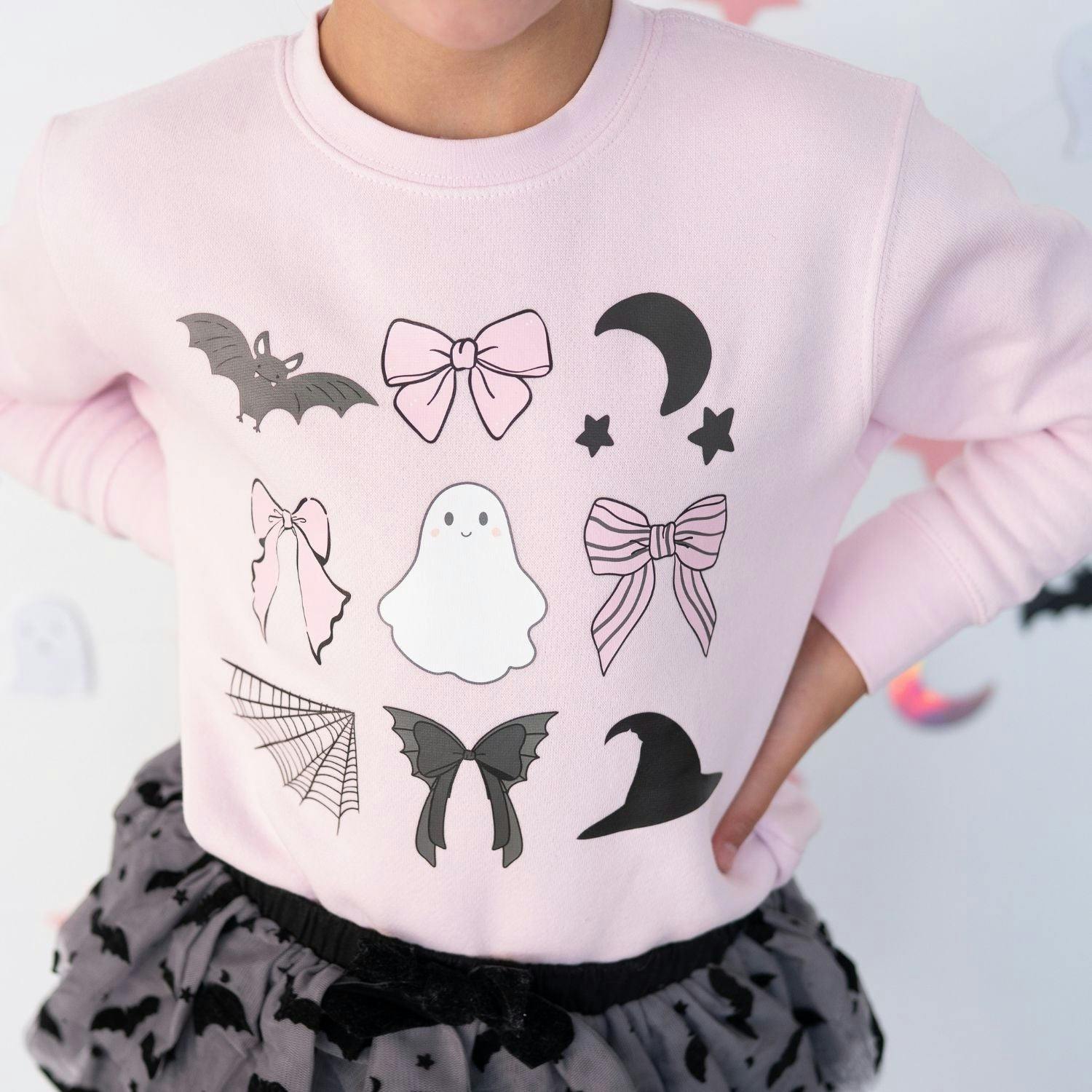 Spooky Coquette Halloween Sweatshirt