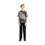 Gray Gradient Tie‑Dye T‑Shirt