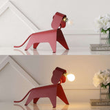 Rover 10" Modern Industrial Iron Canine LED Kids' Lamp