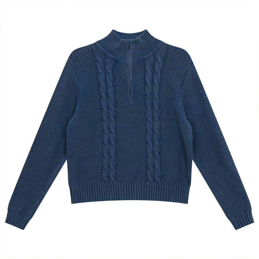 Cable Knit Crew Neck