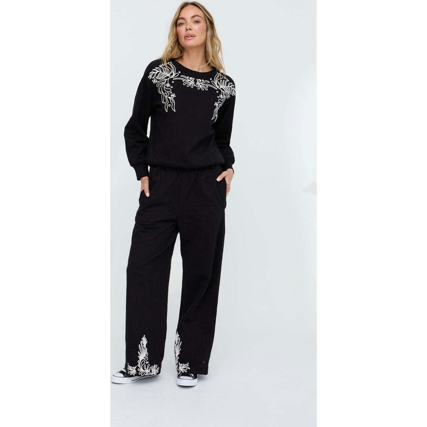 Marmalade Long Sleeves Embroidered Sweatshirt