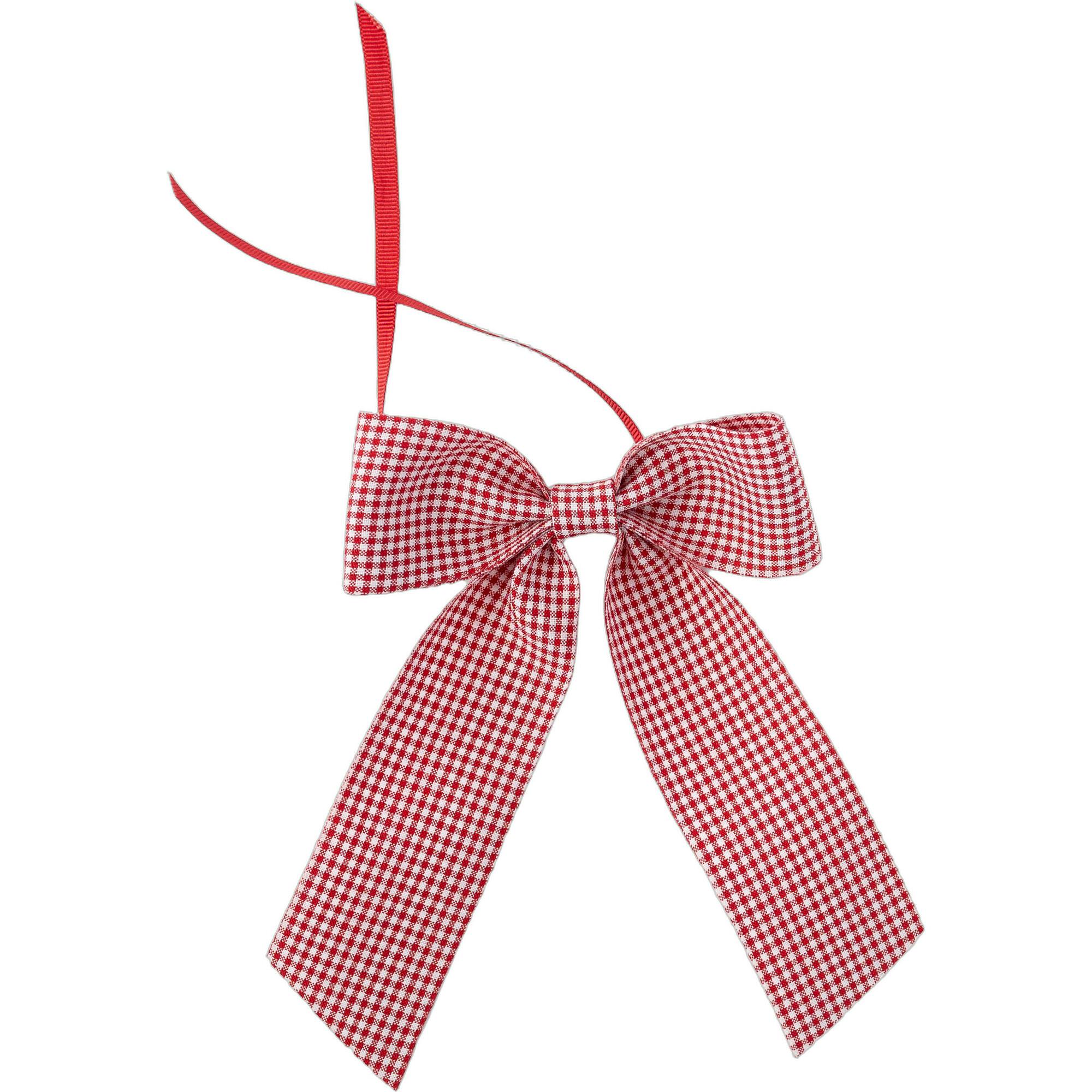 Gingham Napkin Bow