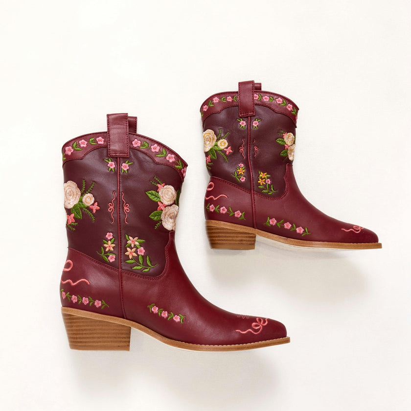 Mini Sierra Bootie in Red