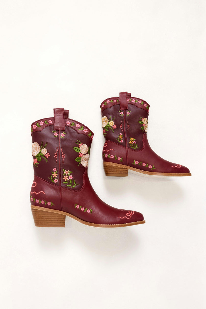 Mini Sierra Bootie in Red