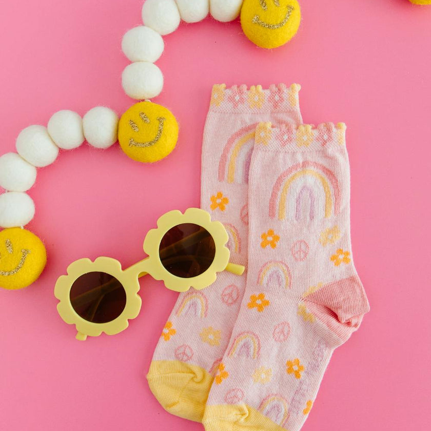 Groovy Socks, Pink