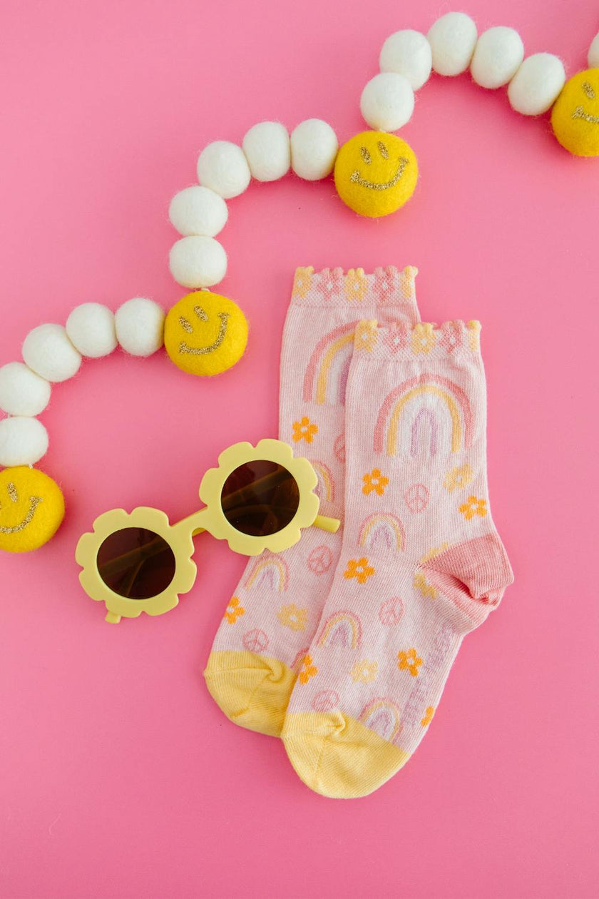 Groovy Socks, Pink