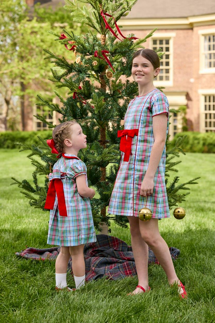 Cora Dress - Douglas Plaid