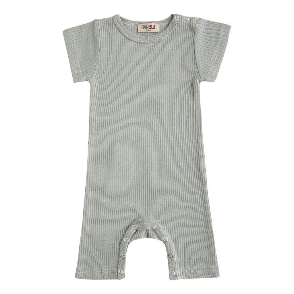 Green Sage Modal Romper