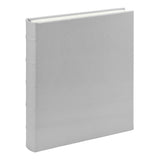 Large Clear Pocket Pebble Grain Leather Photo Album