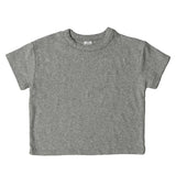 heather grey tee