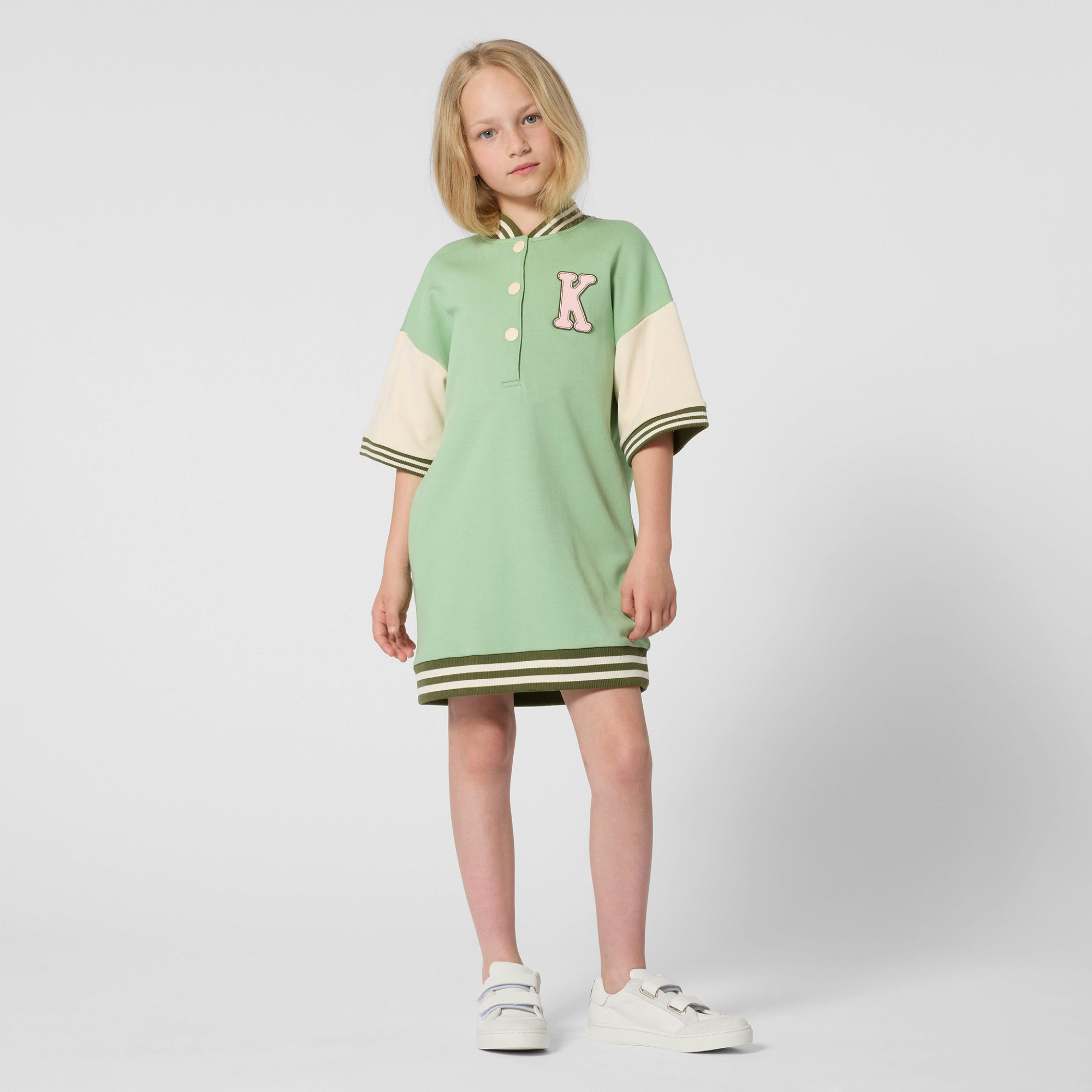 Quiet Green Kenzo Varsity Dress