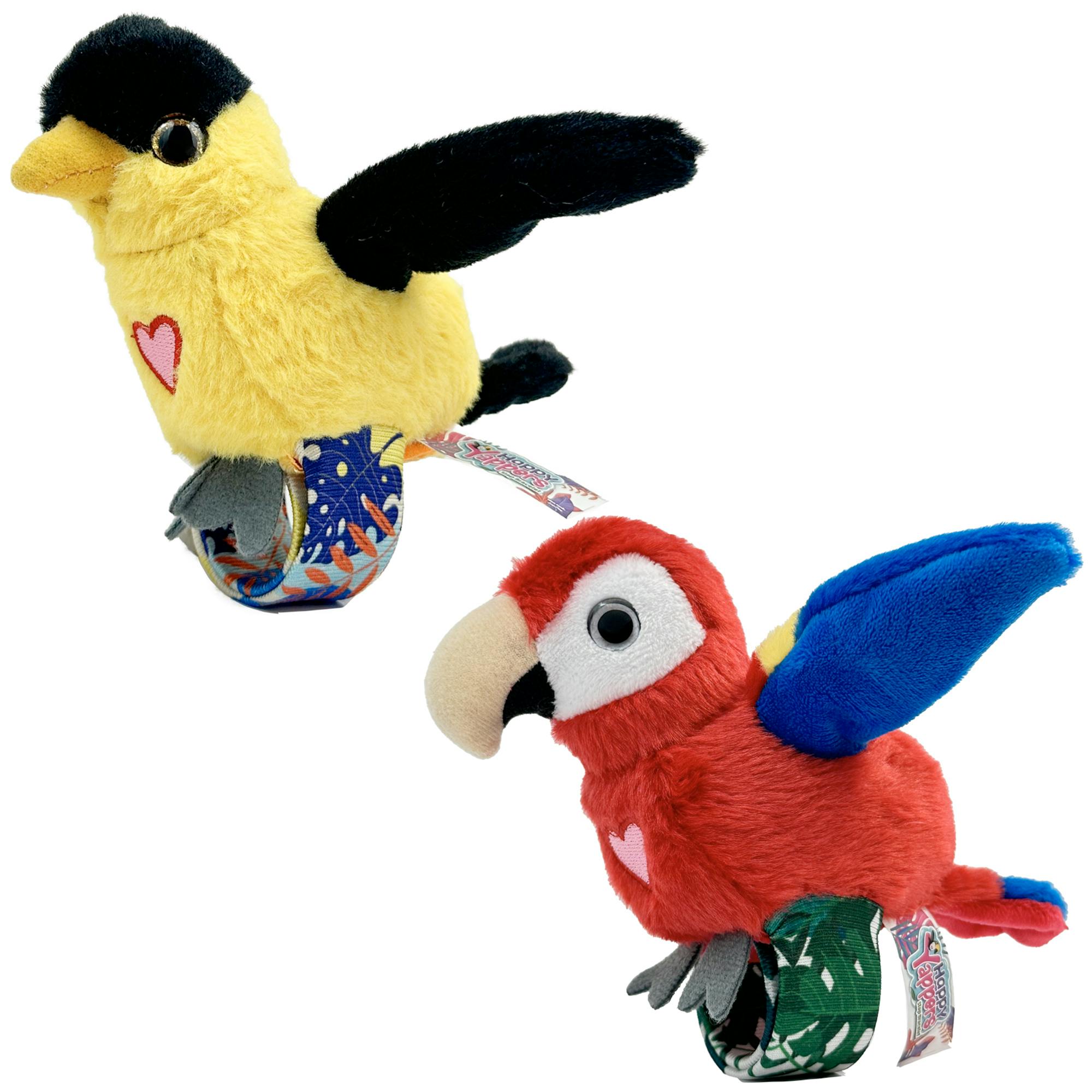 Happy Yappers: Birds 2 pk - Oriole & Red Parrot