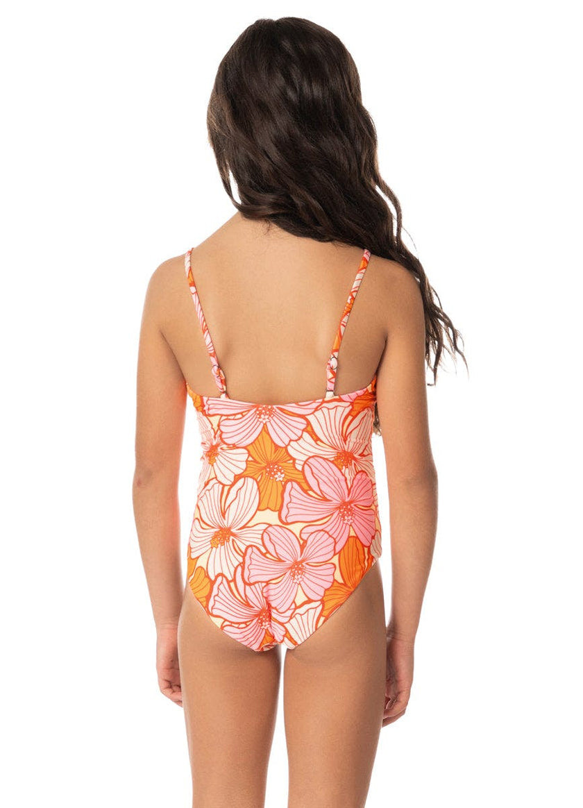 Maaji Retro Bloom Eagle Girls One Piece Set