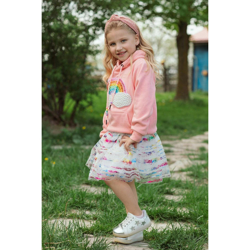 Happy Rainbow Candy Hoodie