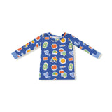My Funny Valentine - Blue - Long Sleeve Loungewear Set