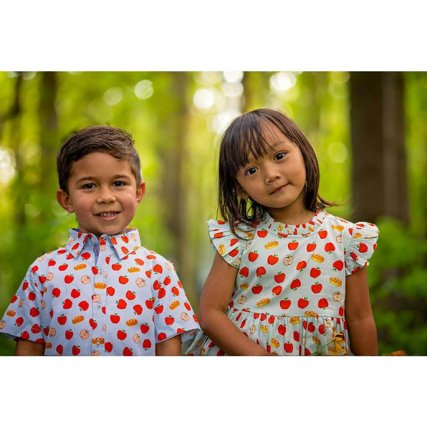 Apple Pie Ruffle Dress