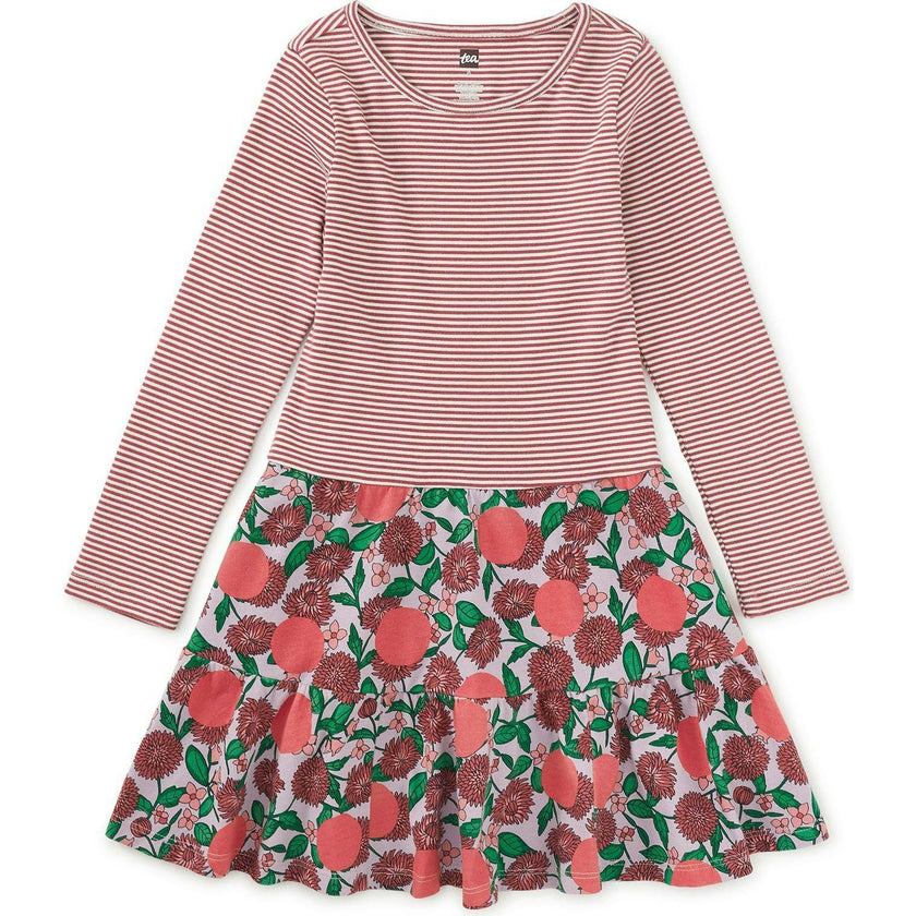 Tiered Skirted Twirl Dress, Pink