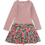 Tiered Skirted Twirl Dress, Pink