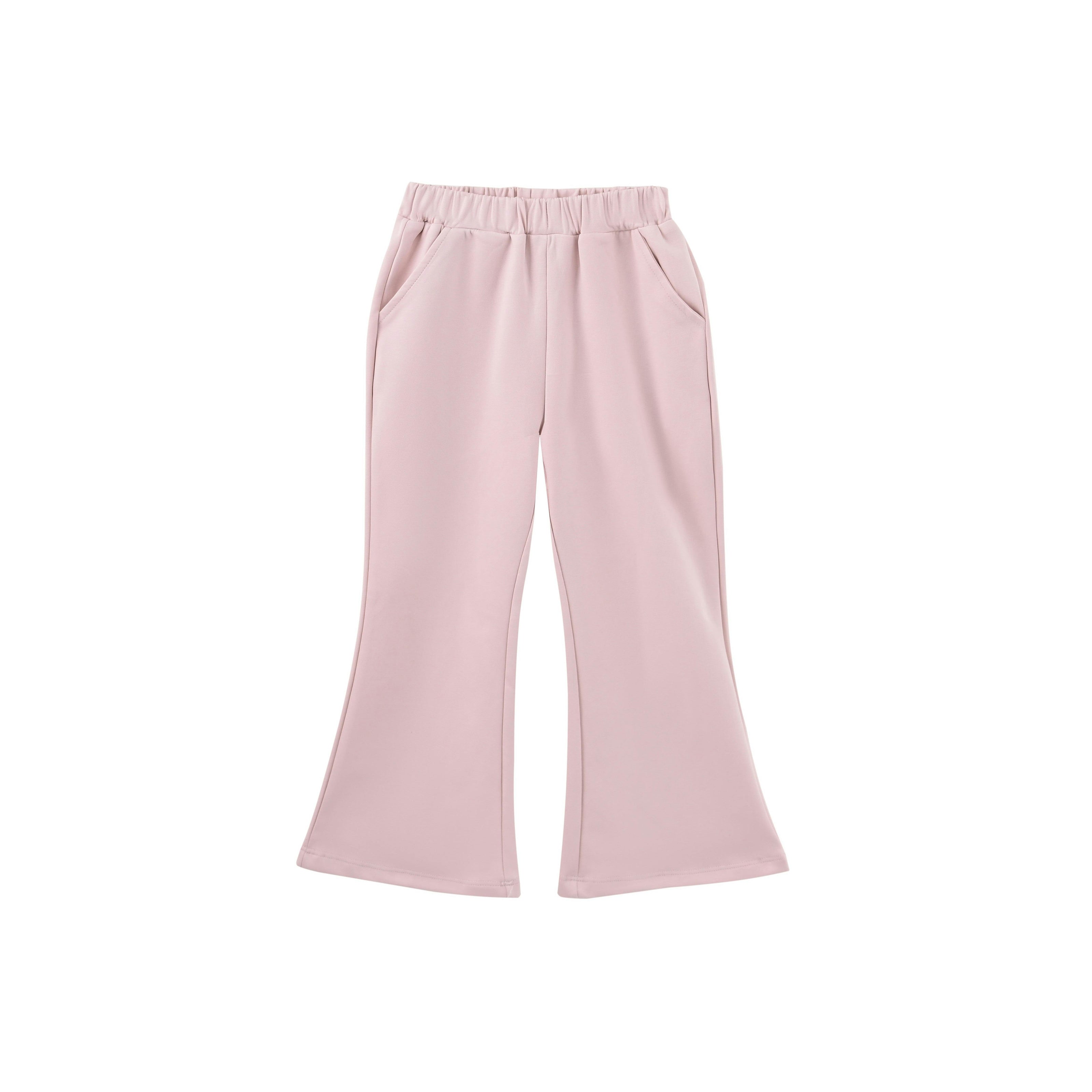 Pastel Pink Ruffle-Shoulder Set