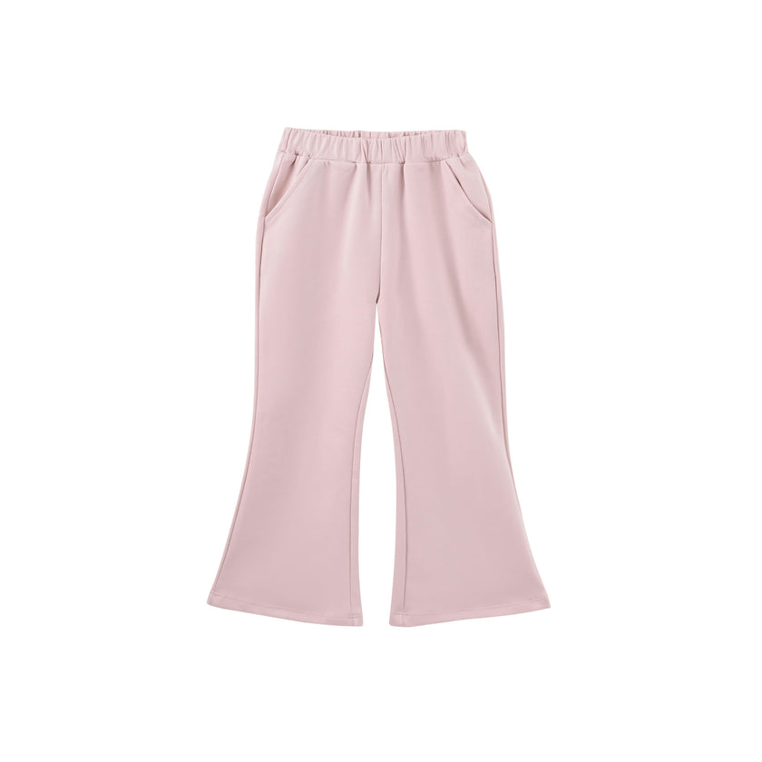 Pastel Pink Ruffle-Shoulder Set