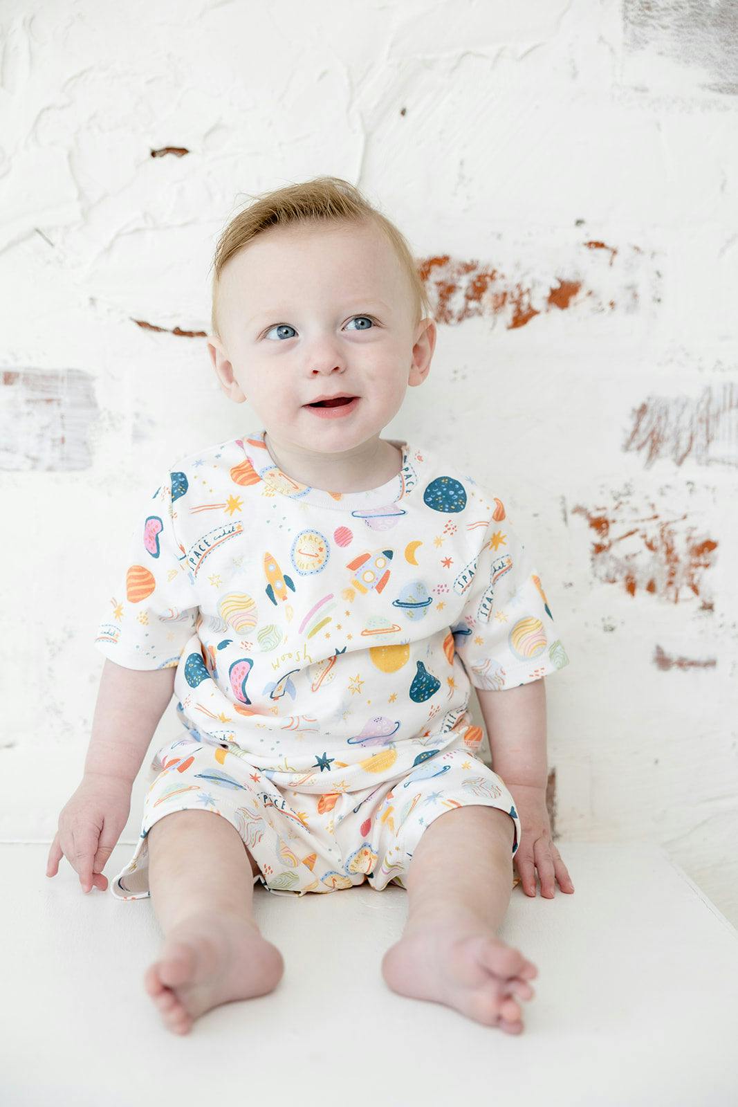 Out of This World Pima Cotton Short Set