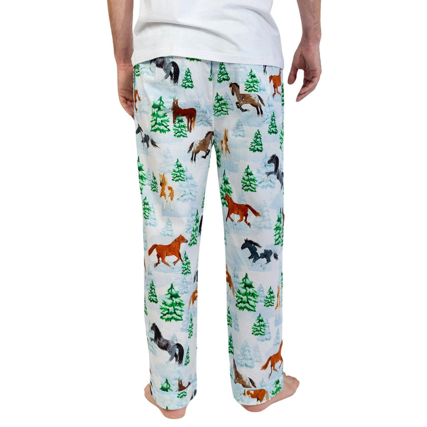 Men's Skydog Wild & Free PJ Pants - Organic Cotton Poplin
