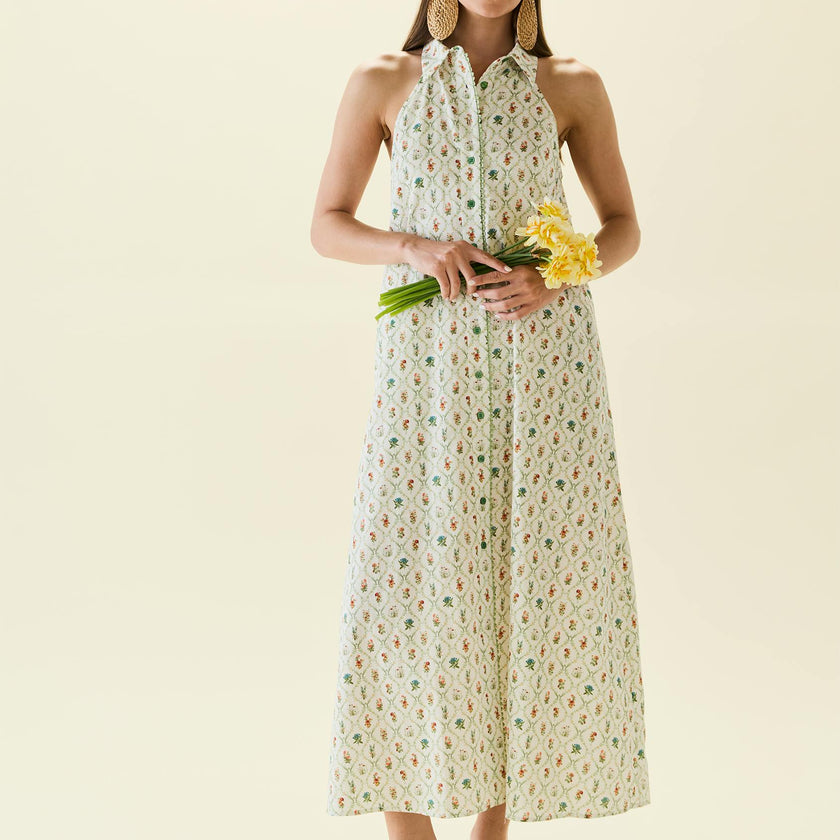 Cami Collar Dress x Sadie Loving
