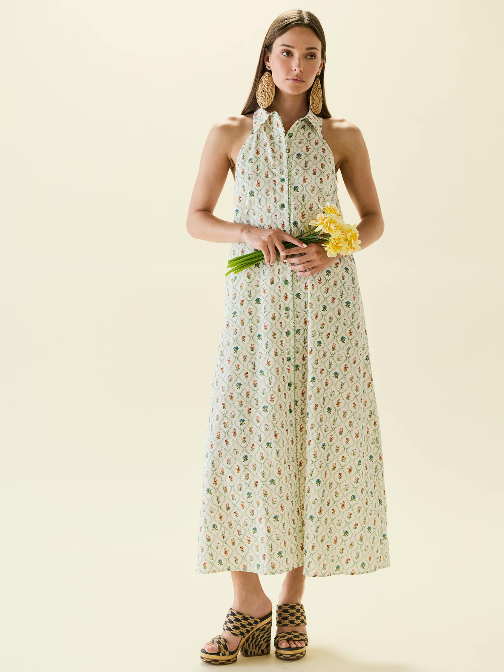 Cami Collar Dress x Sadie Loving