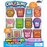 Cra-Z-Slimy: Mini Mania Slimy Food: Grocery Set #1