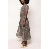 Jennifer Dress in Olive Blossom