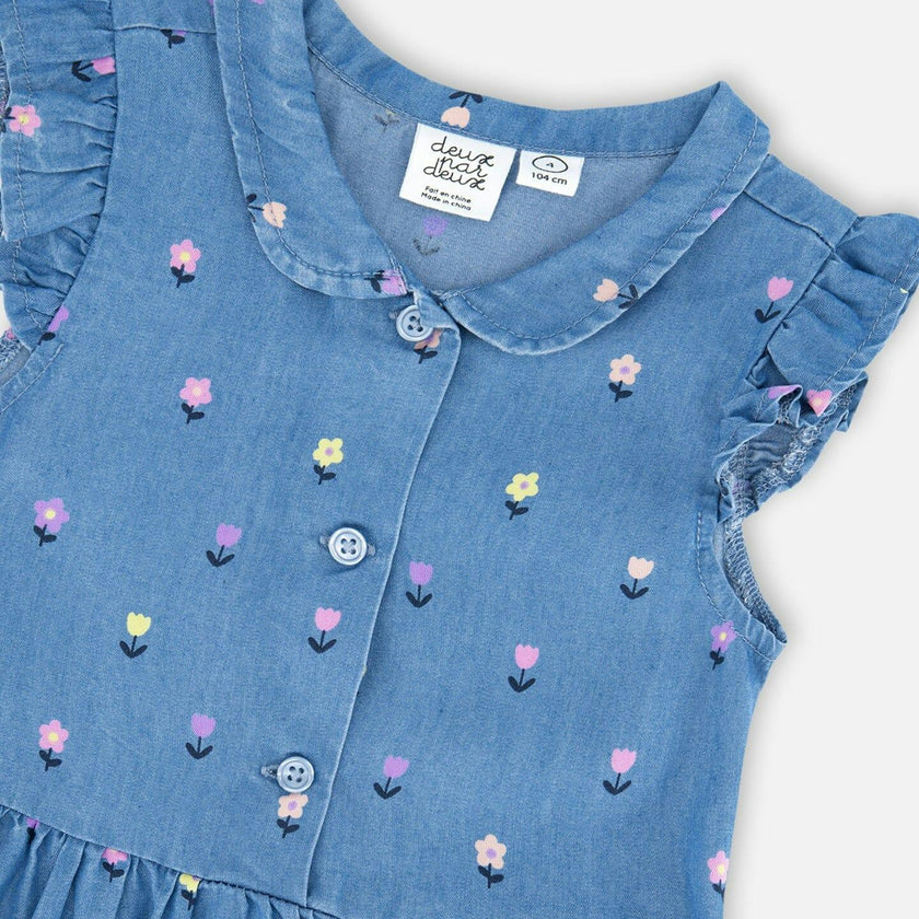 Sleeveless Button Down Dress