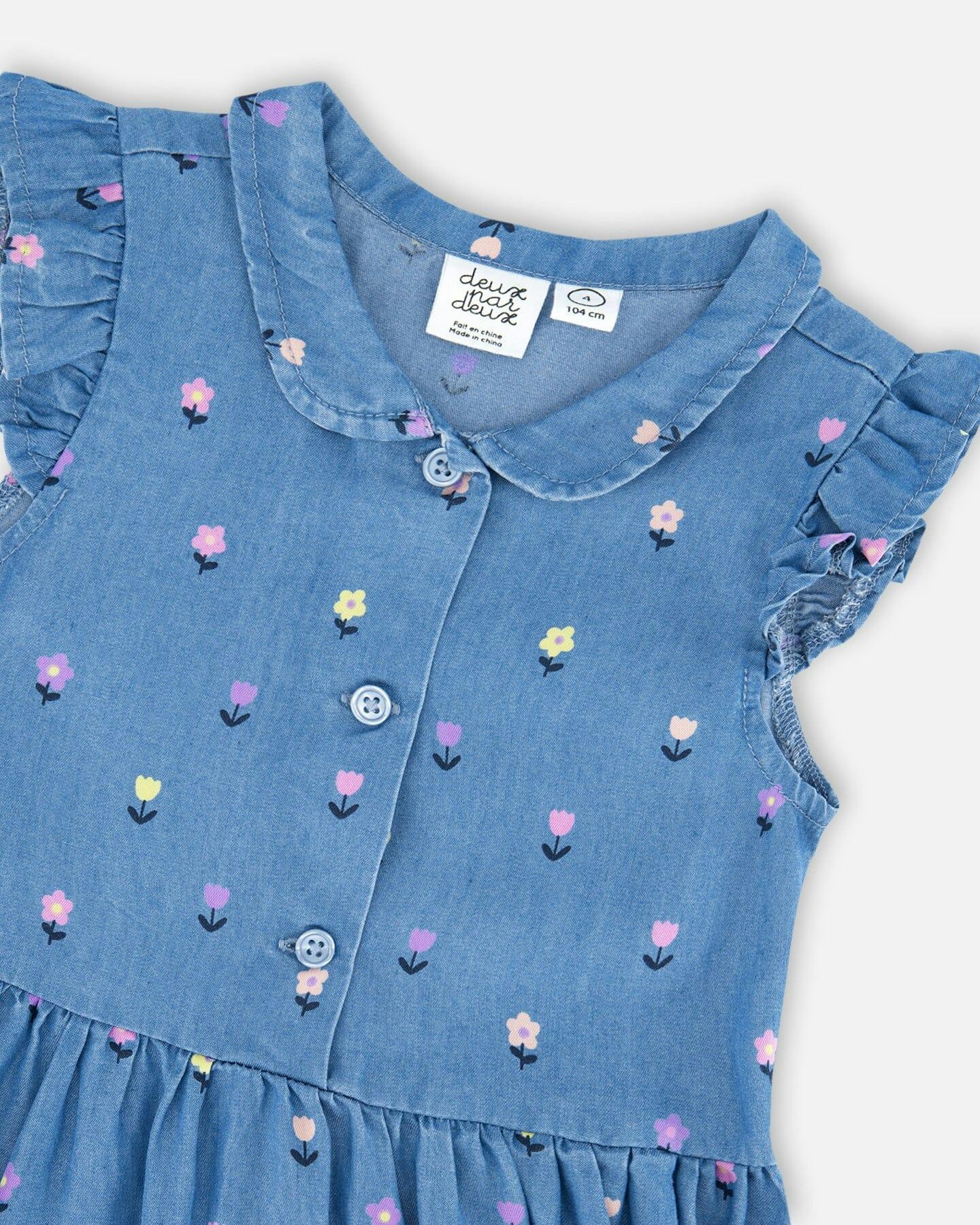 Sleeveless Button Down Dress
