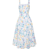 Petal Dress in Blue Bouquet
