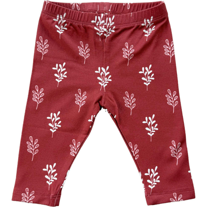 Basic Leggings Winter Floral