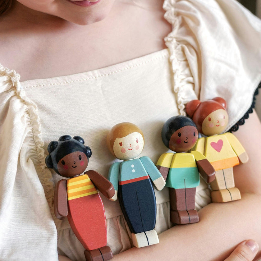 We Are Family Doll Shelf