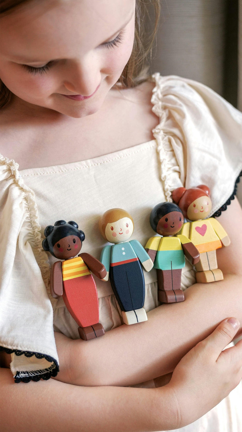 We Are Family Doll Shelf