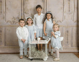 Charlotte Baby Blue Linen Dress