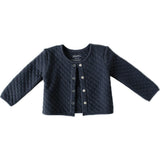 Cozy Essentials Snap Front Jacket, Blue