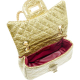 Classic Quilted Sparkle Mini Handbag
