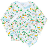 Women's Trunks Up Jersey Long PJ Set