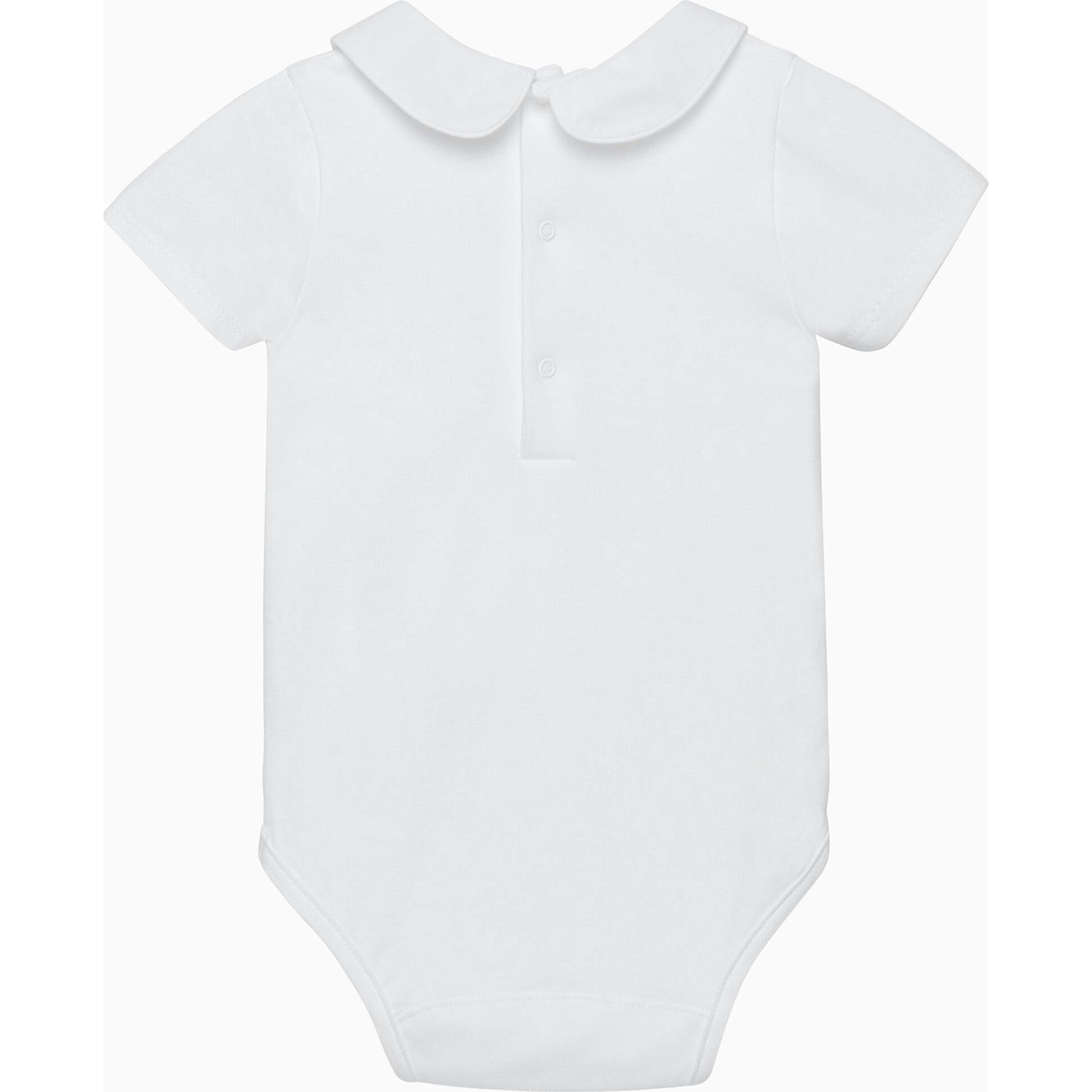 Baby Short-Sleeved Duck & Bunny Bodysuit
