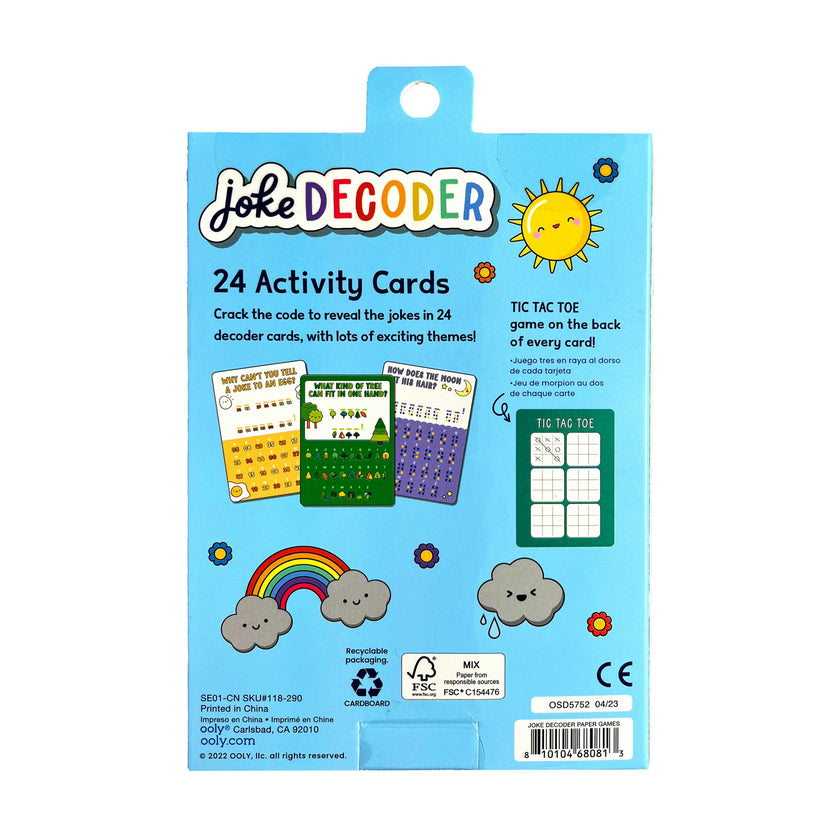 Joke Decoder Activity Cards