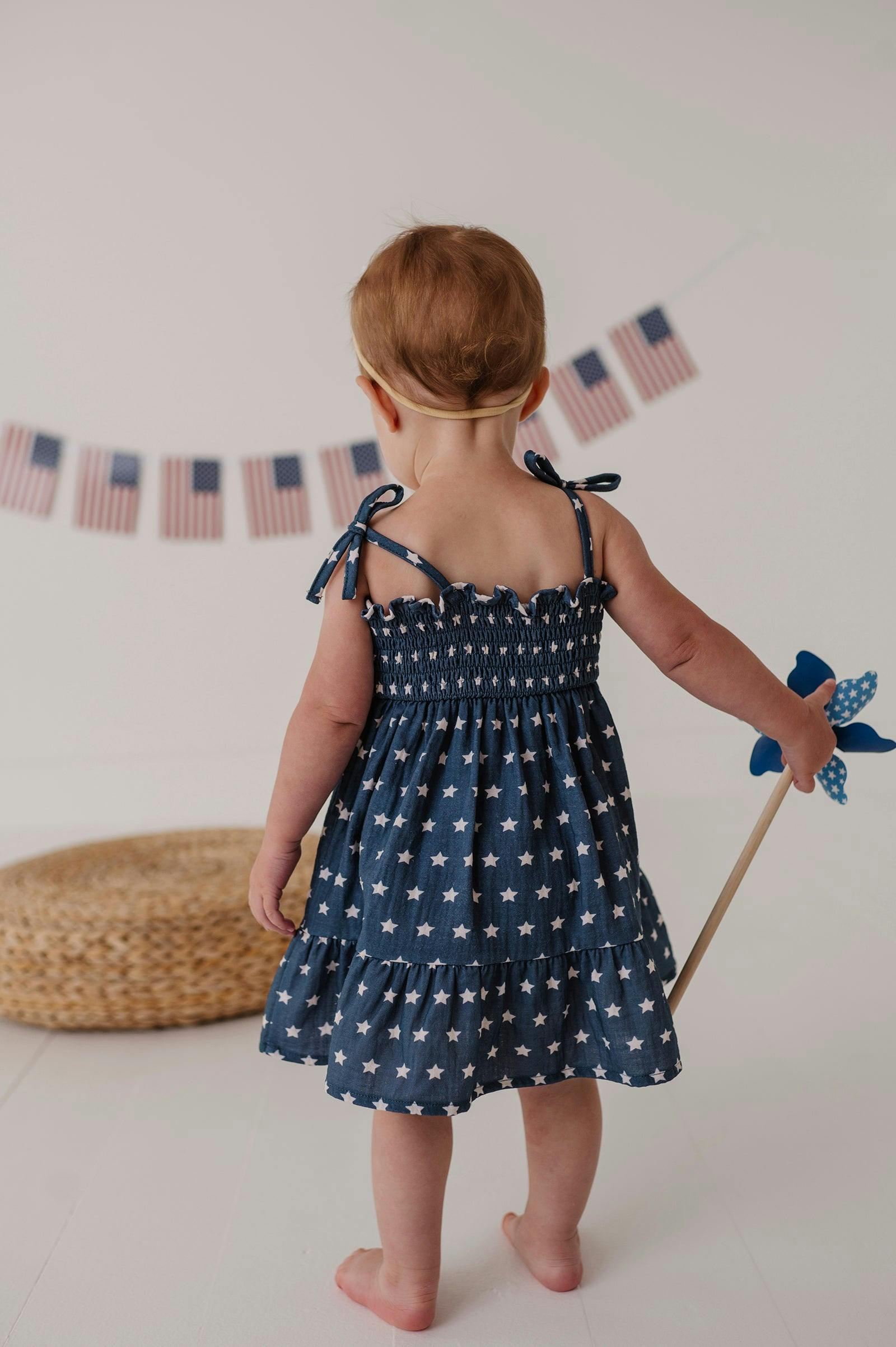 Tiered Mini Dress