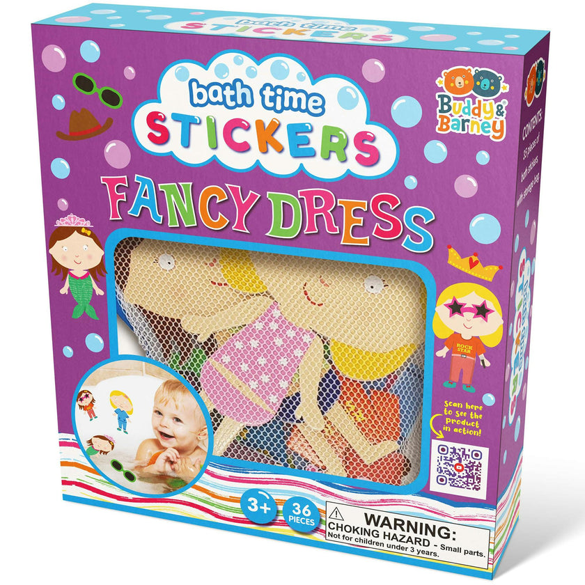 Bath Time: Stickers - Fancy Dress