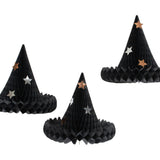 Honeycomb Witch Hat Decorations
