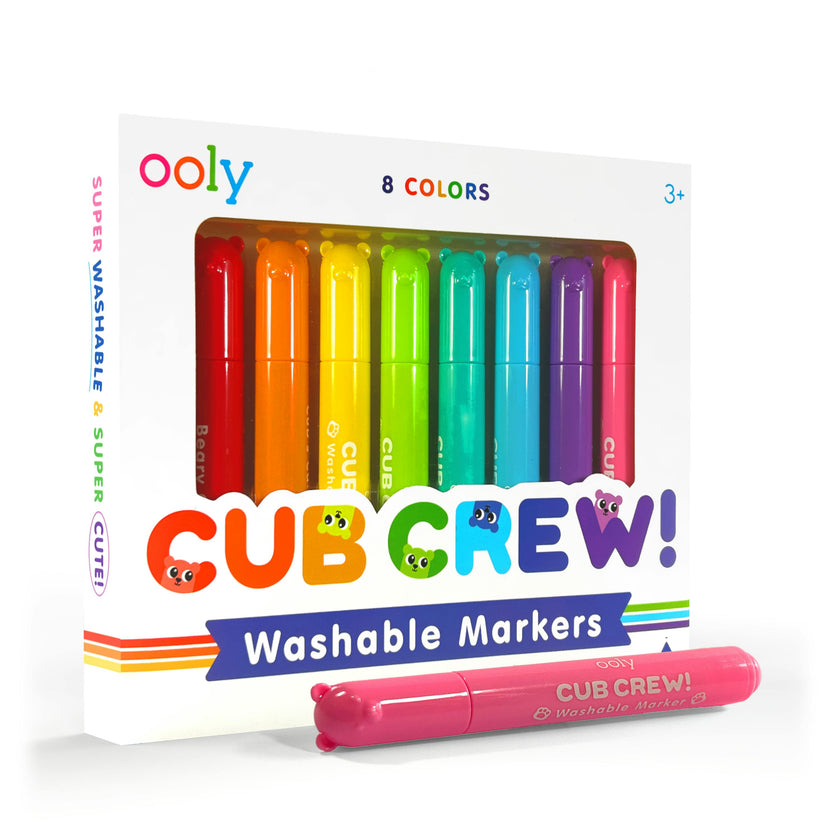 Cub Crew Washable Markers - Set of 8