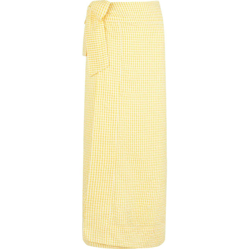 women's soleil gingham pareo