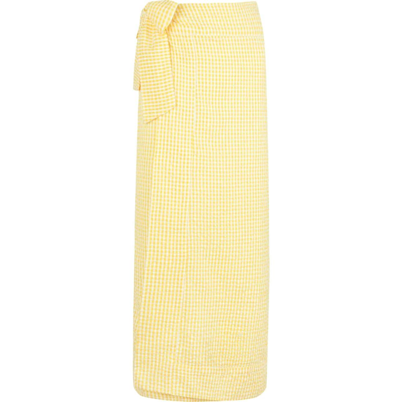 women's soleil gingham pareo