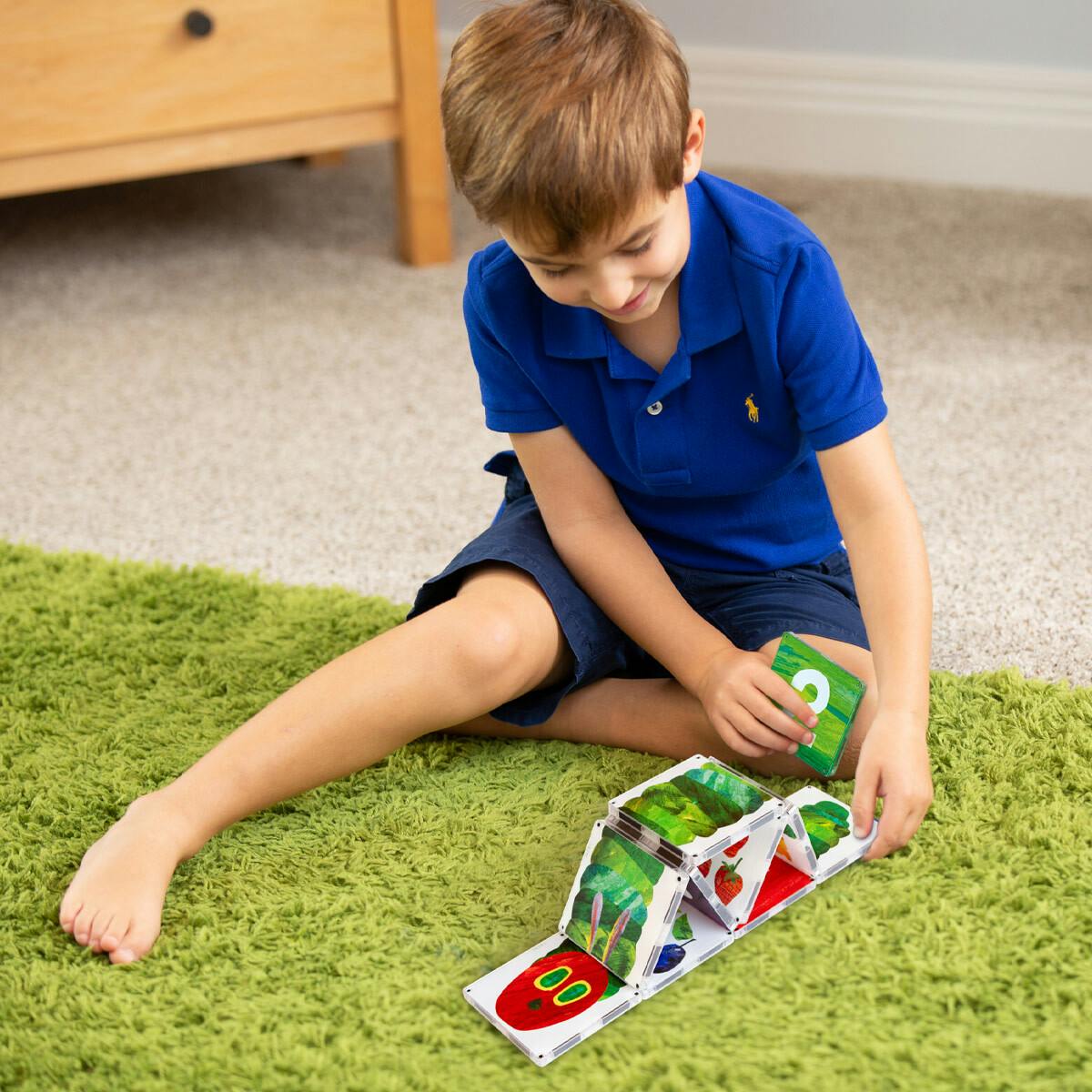 The Very Hungry Caterpillar Magna-Tiles Structures