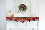 Red Wreath Garland